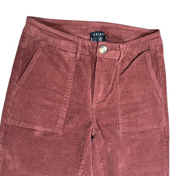 Tribal Mid Rise Corduroy Ankle Pant NWOT - Picture 3 of 6